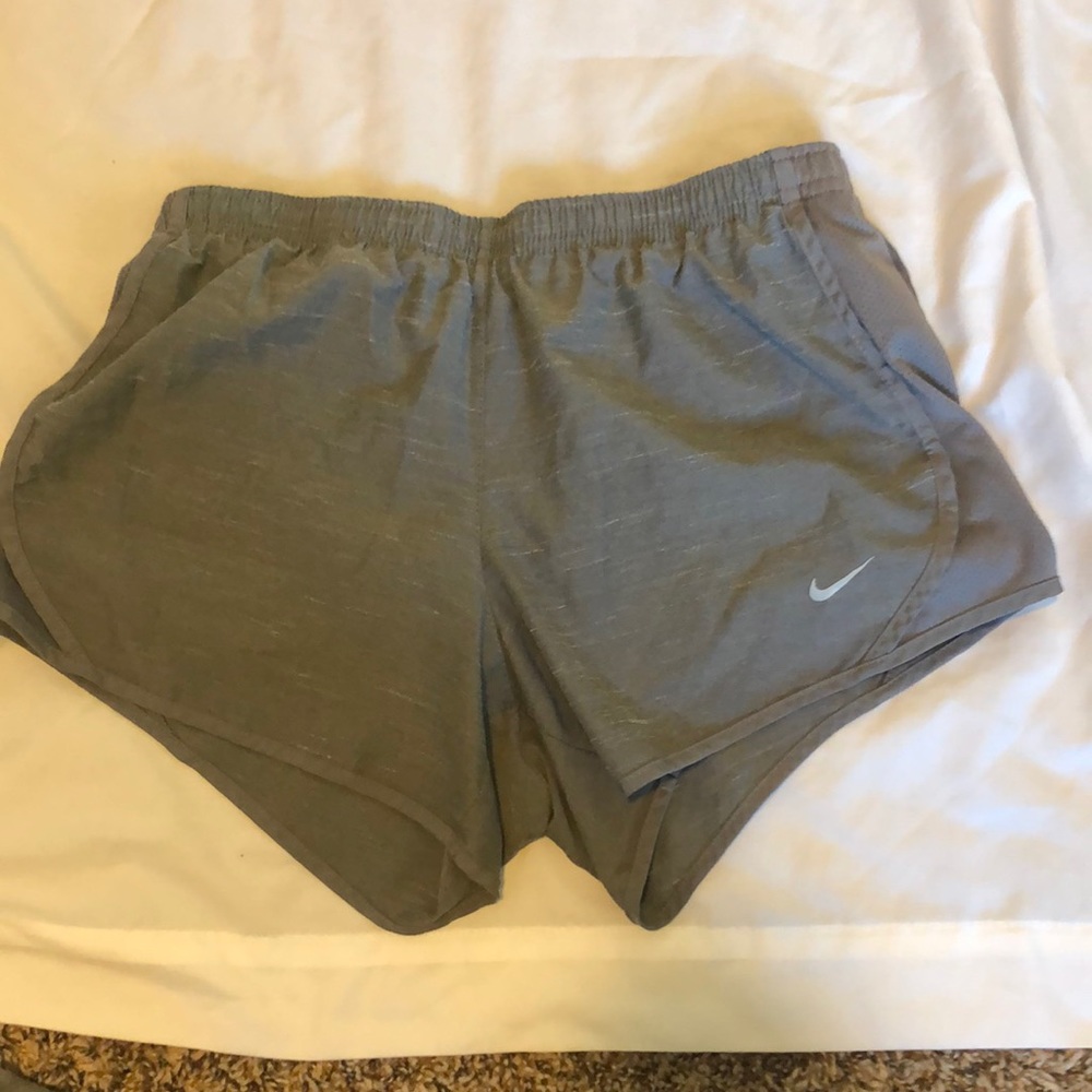 Grey Nike shorts size large 2.5 inseam